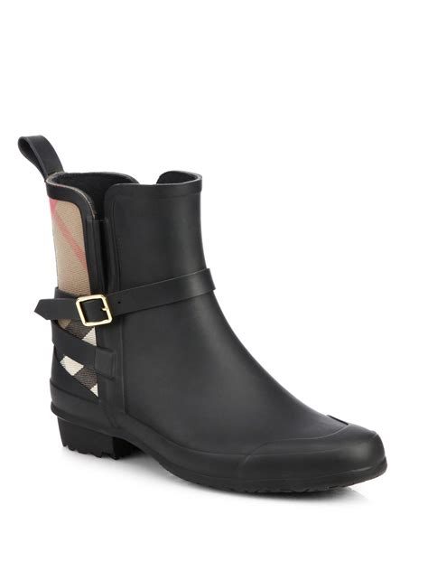 burberry mens rain boots